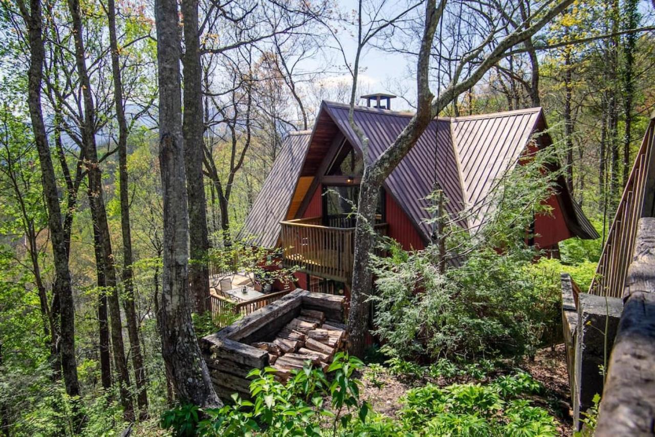 Bear View Chalet With Hot Tub And Near Ober Gatlinburg Eksteriør billede